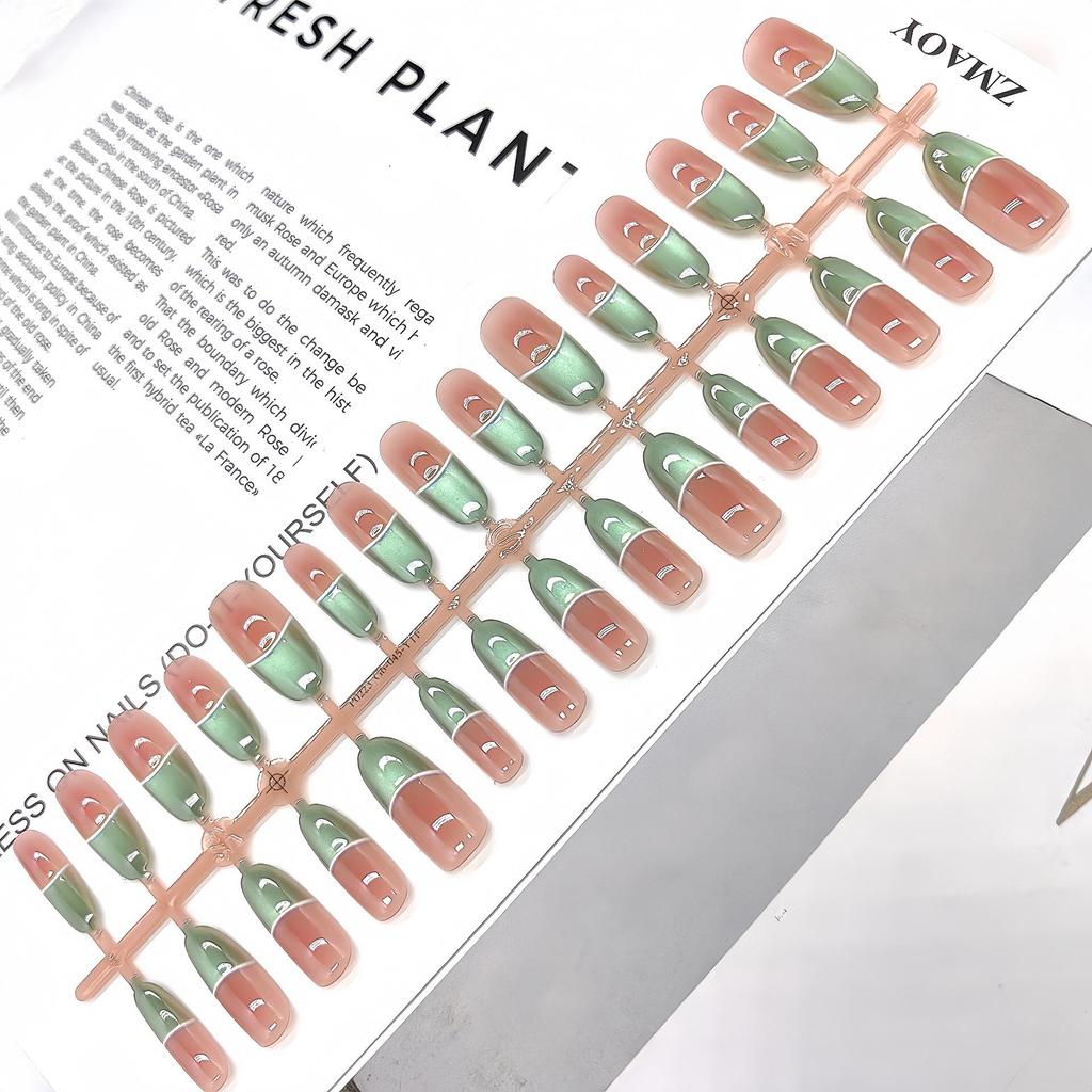 Cartoon Multi-Pattern High-Quality Wearable Nail Tips for Professional & Commute Style Manicure