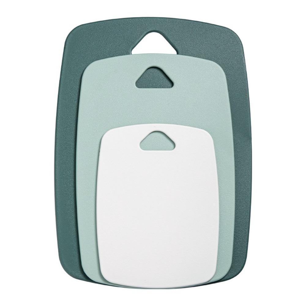 3PCS/SET Non-Slip Double Sided Cutting Board Odor-Resistant PP Cutting Board  Home Cooking