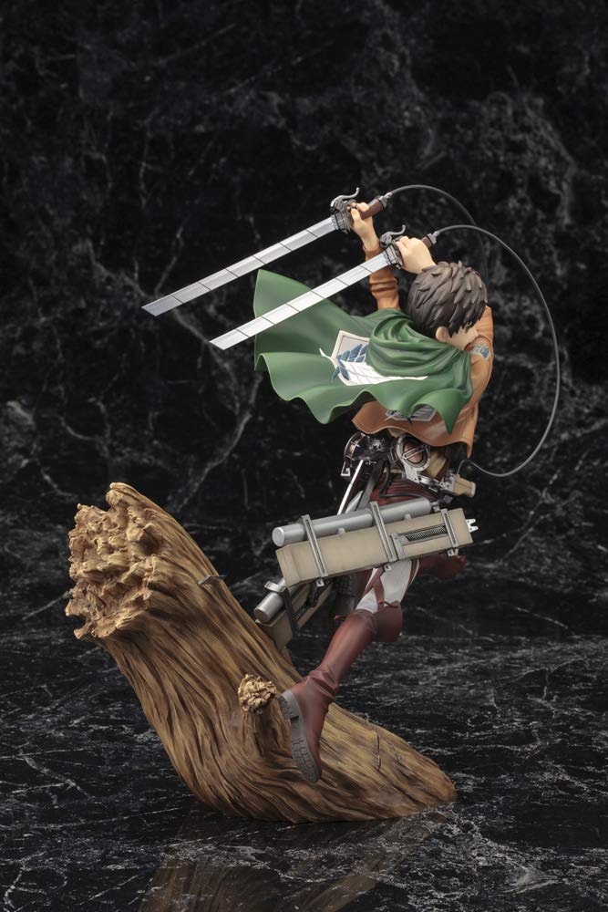 ARTFX J Attack on Titan Eren Yeager Renewal Package Scale PVC Complete Figure PP960 Ver. 1/8 Pre-painted