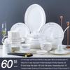 Conjunto de Jantar de Cerâmica de Jingdezhen