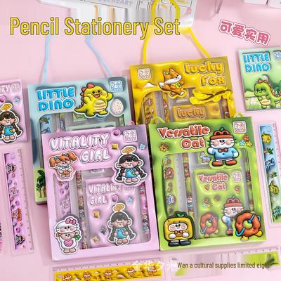 Kids' Stationery Set: Pencil Case for Back To School & Gifts