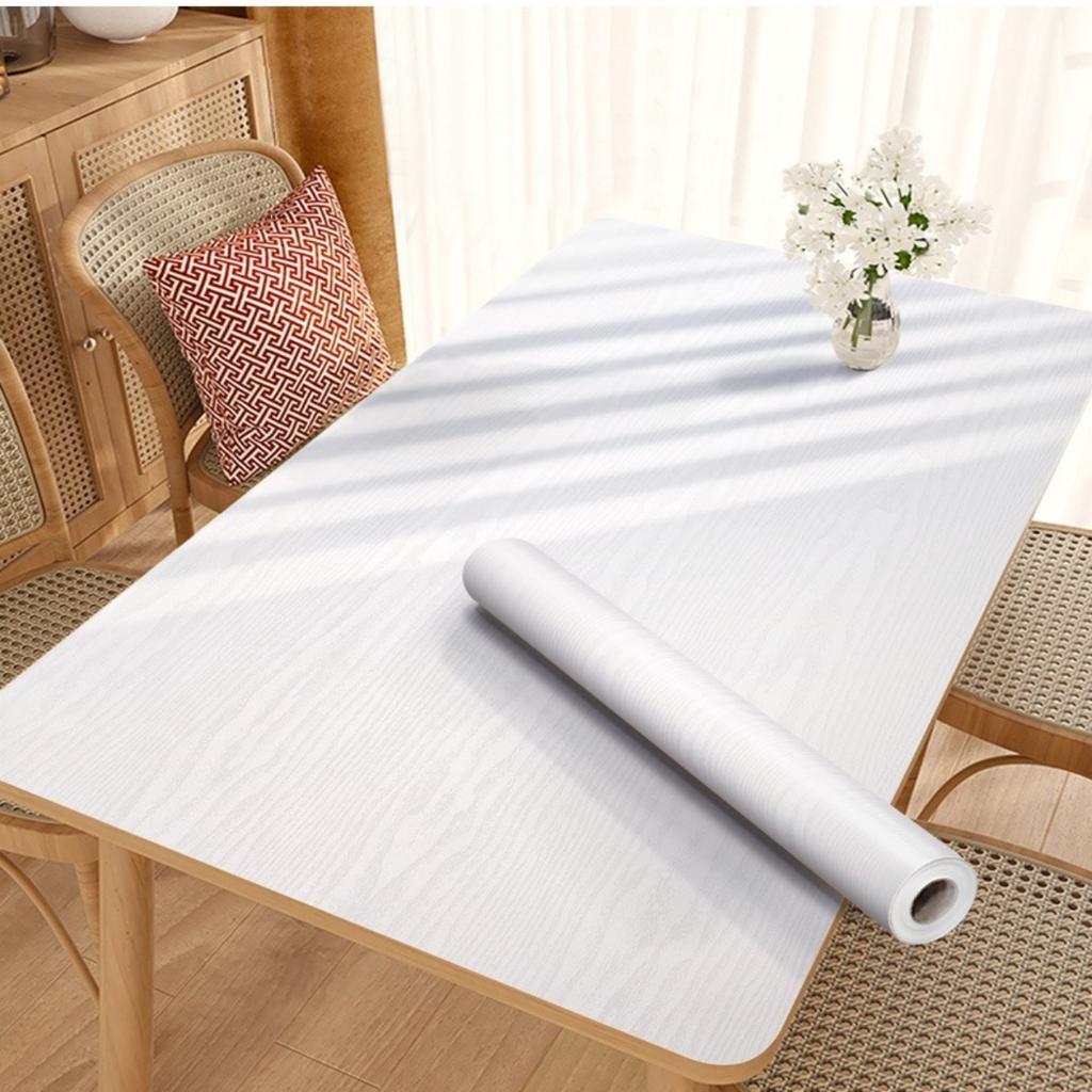 6M Wasserdichte Selbstklebende PVC-Tapetenrolle Möbel Schränke Vinyl Dekorfolie Holzmaserung Aufkleber für DIY Heimdekor
