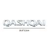 New 3D Car Styling ABS Plastic Car Sticker QASHQAI Letter Logo Car Rear Trunk Body Emblem Sticker Auto Accessories
