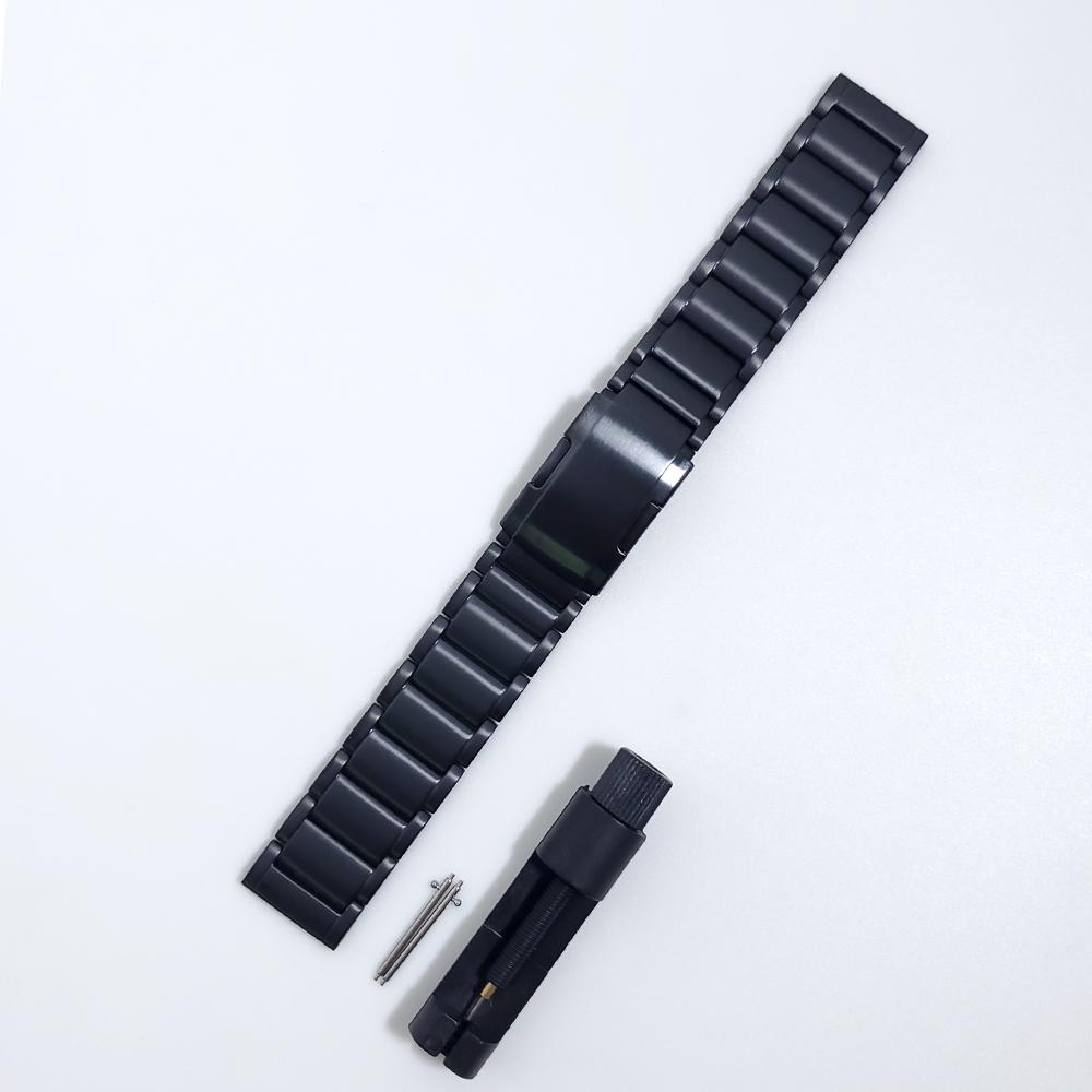 

Titanium Metal Strap For Amazfit GTR 4 GTR4 / 2 3 Pro/GTR 47mm Replacement Band 22mm Watchband Bracelet Accessories Black/Silver For Amazfit GTR 4 чёрный