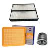 2-3pcs Filter Set For HYUNDAI TRAJET (FO) 2000-2008 2.0L/ SONATA IV (EF) 2001-2004 Cabin Engine Air Cleaner Oil Filter Car Parts