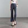 SOFSIL Women's High-Waist Flared Cropped Pants