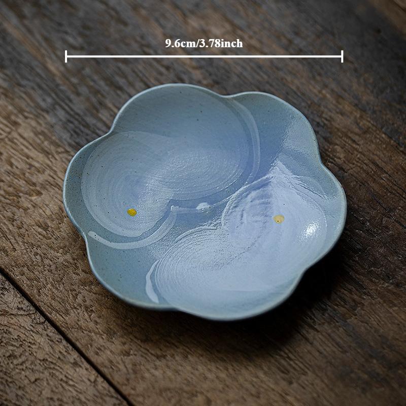 

Chinese Hand-Painted Teacup Rough Pottery Master Cups Retro Chinese Kung Fu Tea Set Teaware Household Ceramic Tea Bowl Drinkware