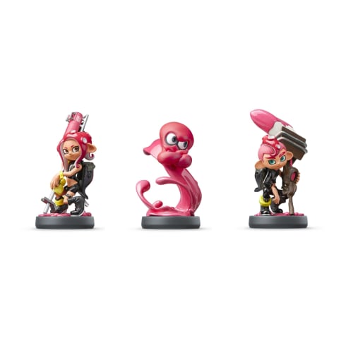 amiibo Triple Set Octopus Girl/Octopus/Octopus Boy (Splatoon Series)