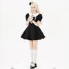 S-XL Halloween Dark Nun Lolita Cross Cosplay Mini Skirt Stage Performance