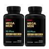 US Direct Shipping GNC Mega Men 50 Plus 120 Tablets - 2 Pcs (Caplets) LOOK"