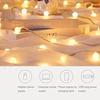 USB Plug-in & Battery-Powered Dual-Use LED String Lights White Ball Style Fairy Lights Christmas Wedding & Party Holiday Decorations 3M/6M/10M