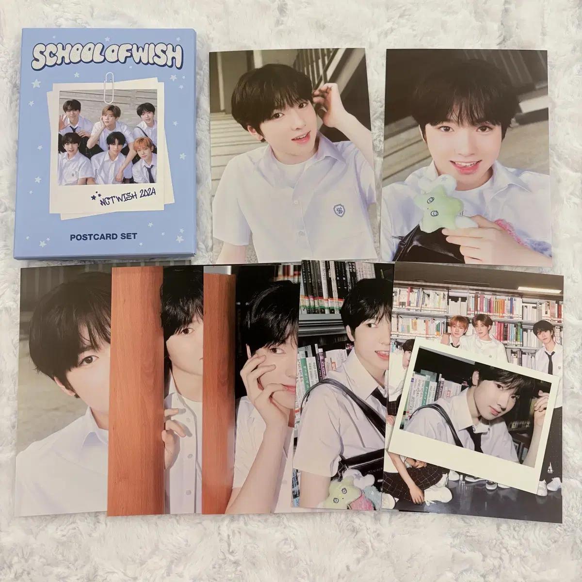 

NCT Wish School Of Wish Sakuya Post Card Набор открыток