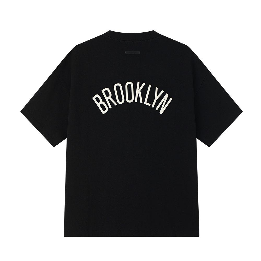 Fear of God Essentials Nets 90s Tee Black Men Tops 125NB252024F