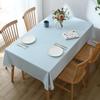 Nordic Plaid PVC Tablecloth: Oil-proof, Waterproof, Wash-free Table/Sofa Mat