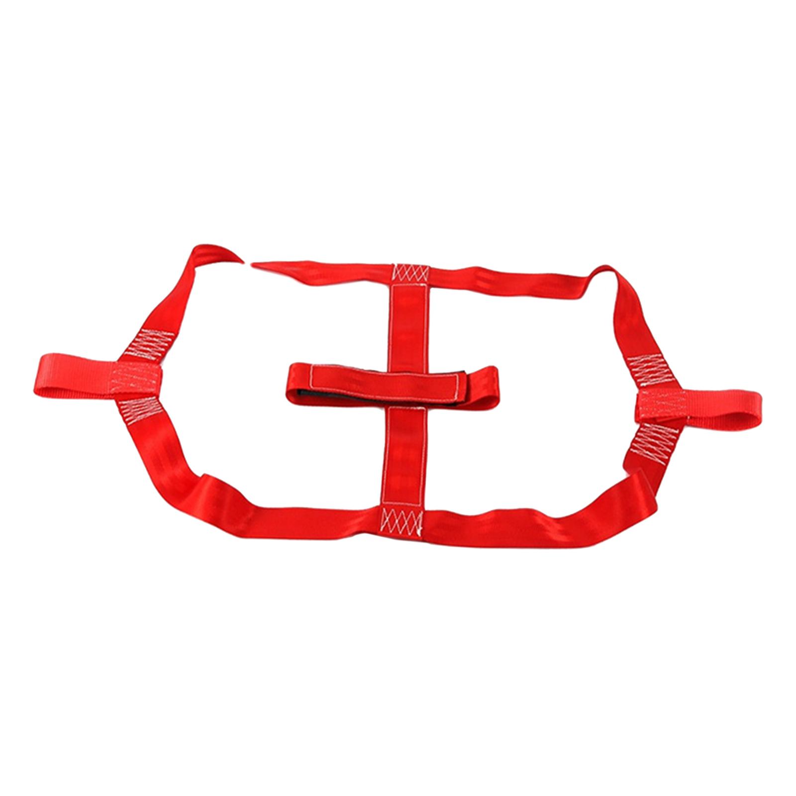 

Motorcycle Rear Wheel Tie Down Strap, Cargo Strap High Wear Resistance Strong красный