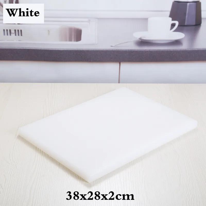 

Пластиковые разделочные доски из полиэтилена для детского сада, ресторана, отеля, коммерческое использование, кухонные доски из пластика для дома белый