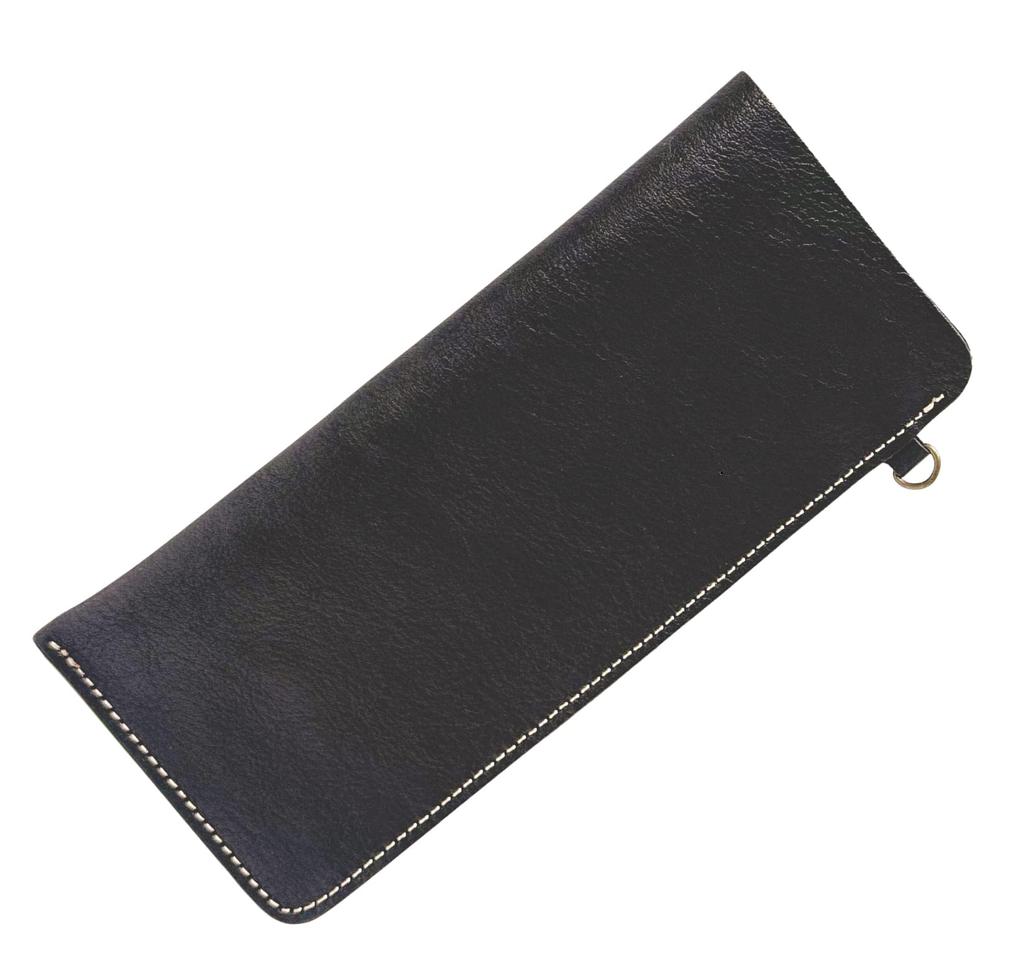 Acacia Style Eyeglass Made in Japan with Tochigi Leather Featuring a Natural Luster and Unique Hardness in the Shrink Genuine Gift Boxed Case, (W