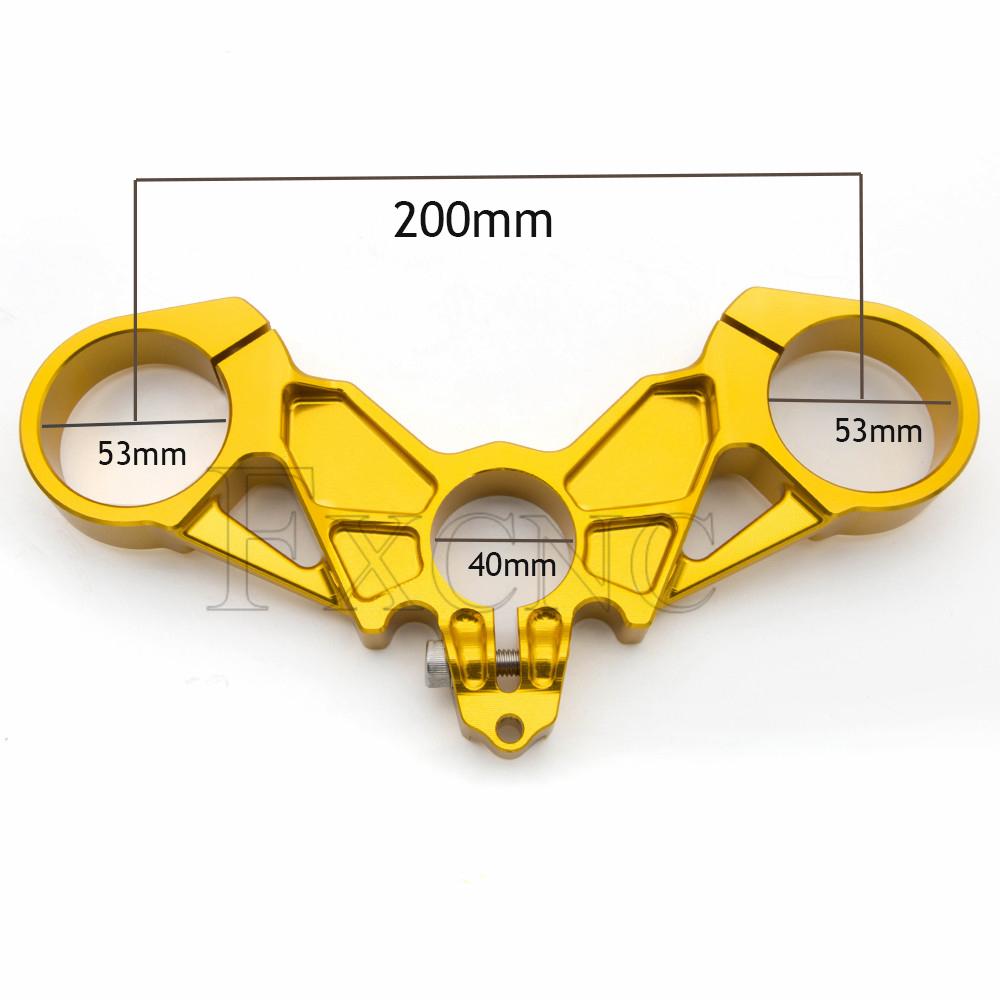 For Ducati 748 916 996 998 749 999 749R CNC Aluminum Motorcycle Front Fork Upper Triple Tree Top Clamp Accessories