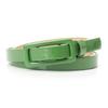 No Perforated Patent Leather Buckle Women'S Belt Jeans Dress Decorative Belt Candy-Colored Small Belt