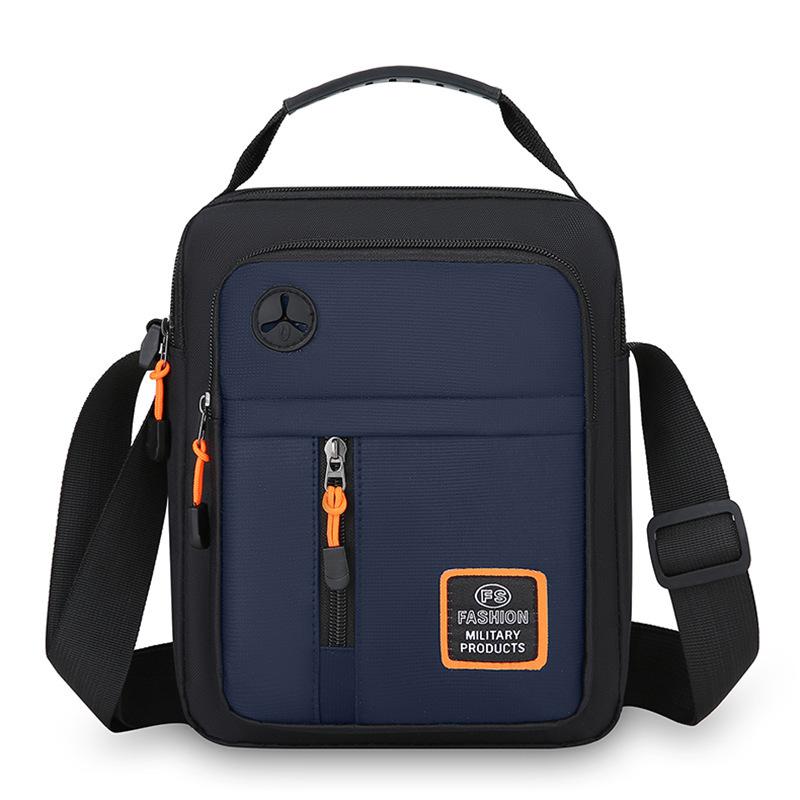 Portable Men's Bag - Casual, Large Capacity, Single Shoulder Bag with Multiple Compartments for Storage, Versatile Crossbody Bag