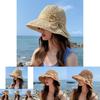 Versatile Straw Womens Hat Wide Brim For Sun Protection With Elegant Bow Knot