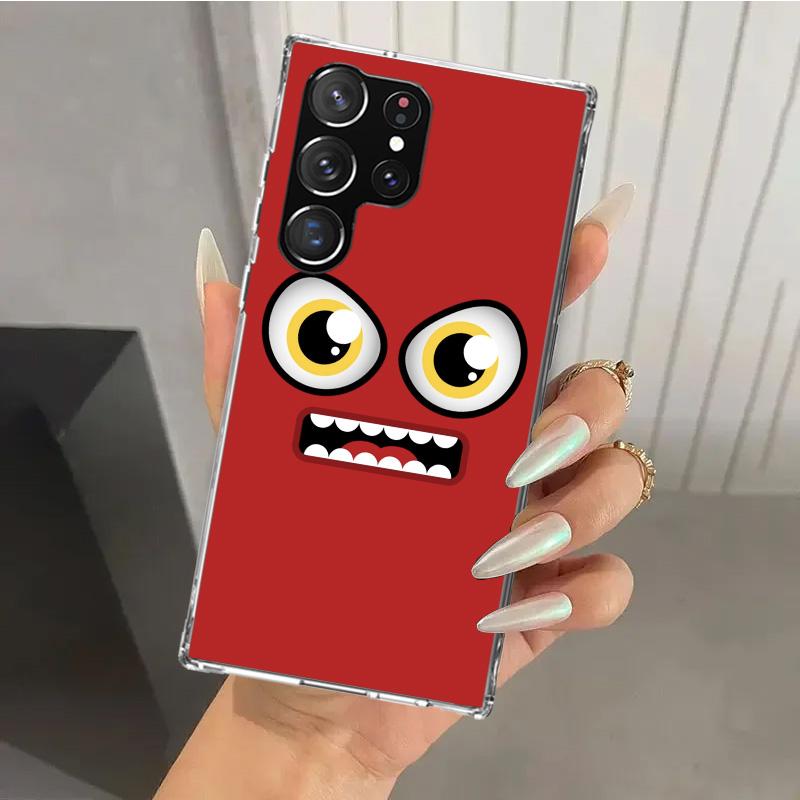 

Смешной милый чехол для телефона Samsung Galaxy S26 S24 S23 Ultra S25 Edge S22 S21 Plus S20 FE + Мягкий чехол с принтом Funda Galaxy S25 Samsung S20 Plus