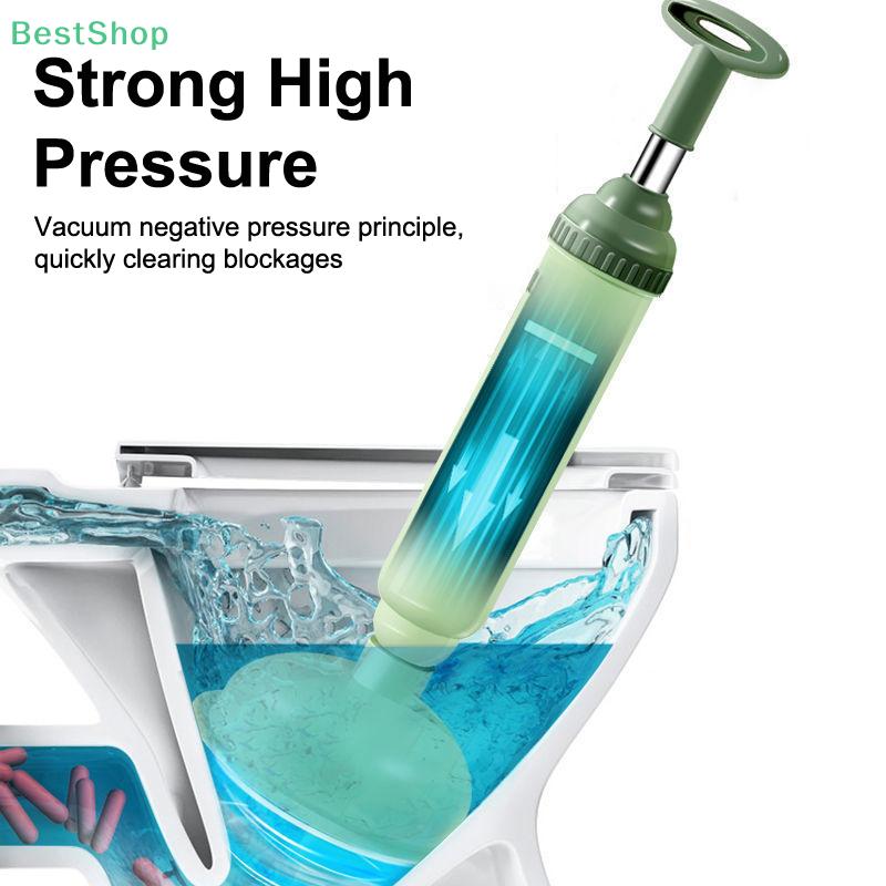 Toilet Unclogger Silicone Toilet Plunger Vacuum Suction Cup High-pressure Pump Anti Blocking Unblocking Pipeline Toilet Plug