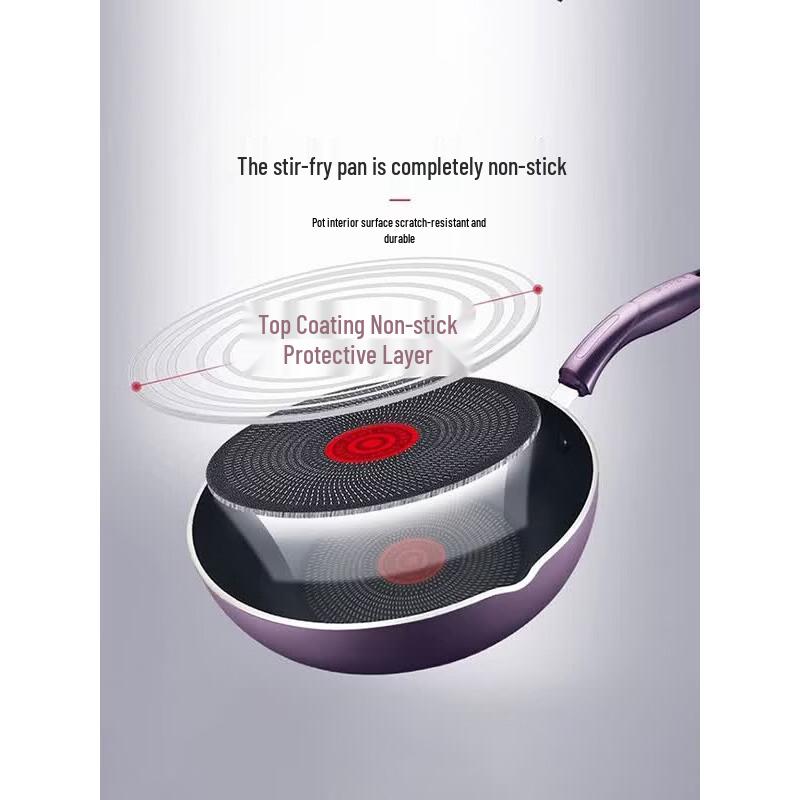 SUPOR Hot Dot Non-stick Wok & Frying Pan