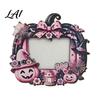 Decorative Mantle Piece Halloween Photo Frame Wooden Desktop Picture Holder for Spooky Party Decoration Cute Theme Frame And Festive Home Decor,