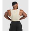 Gymshark Geo Seamless Tank Pebble Grey Cement Brown A6a3k Gb79