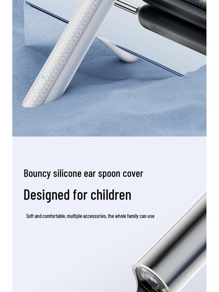HD WiFi Smart Ear Cleaning Tool: Wireless Multifunctional Visual Ear Pick Spoon for Home Use