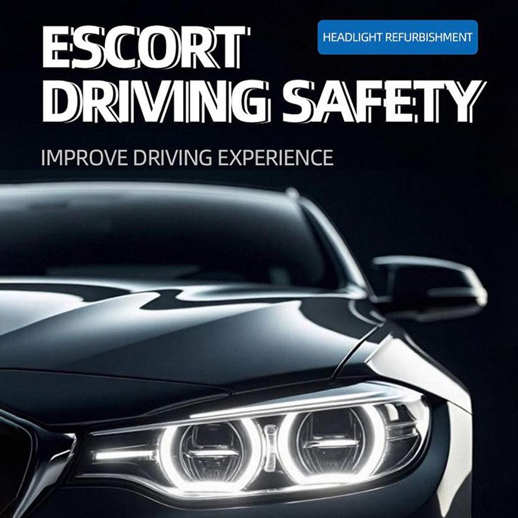 Car Headlight Repair Fluid Kit Refurbishment Antioxidation Coating Car Lamp Polishing Agent Scratch Restoration Dirt Clean