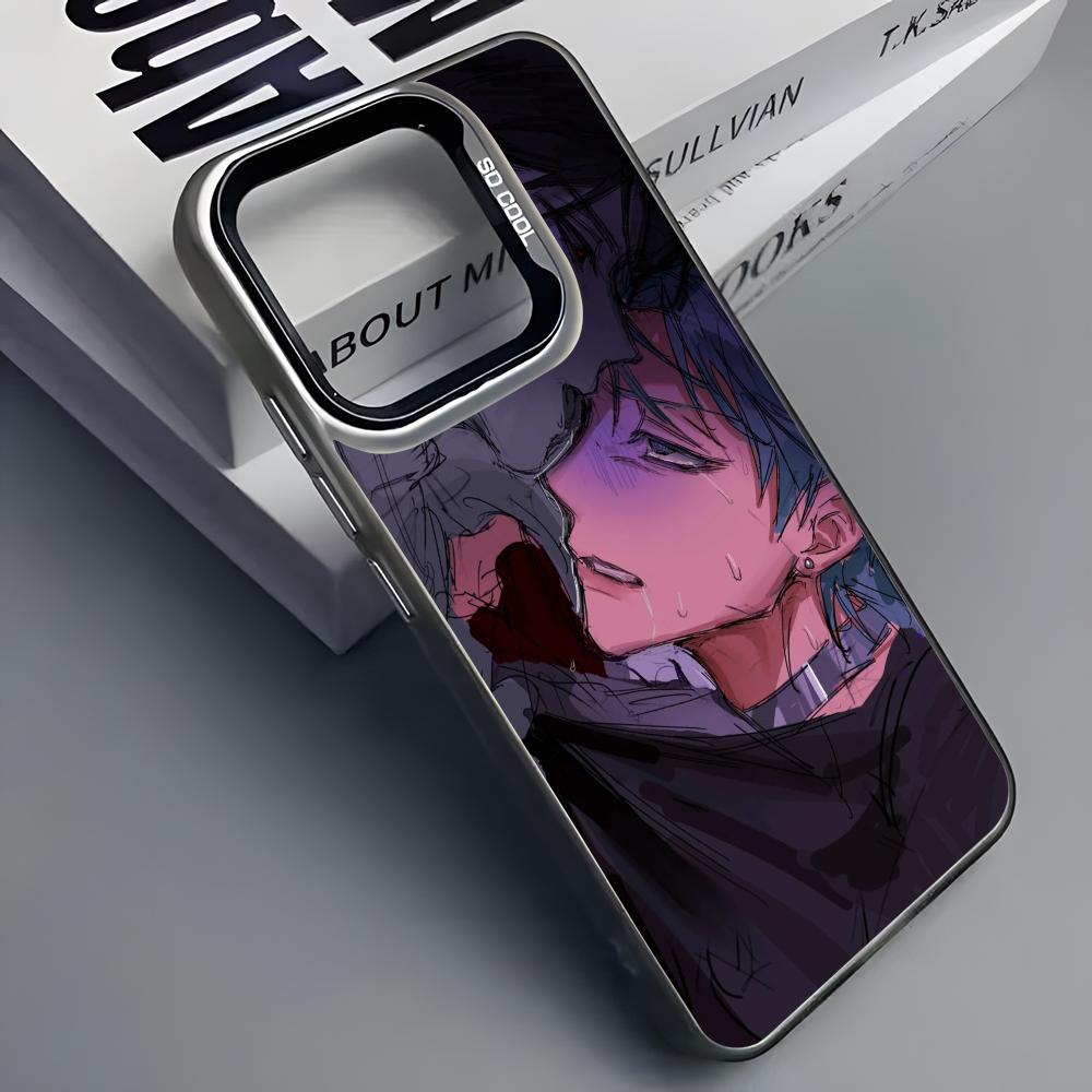 Korean Alien Stage Ivan Till Phone Case For iPhone 16 15 14 13 12 11 Pro Max Grey Black Matte Laser Metallic Aurora Funda