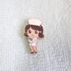 Cartoon Drip Oil Brooch Female Japanese Student Bag Pin Chest Flower
