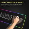 RGB Desk Mat Aviation Theme Mouse Pad Large Rubber Anti-slip Aircraft Dashboard Mousepad Office and Gamr Keyboard Mats Decor Mat