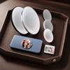 Wide-angle Lens Convex Mirror Round Group Photo Mirror Travel Reflective Mirror  Video Selfie