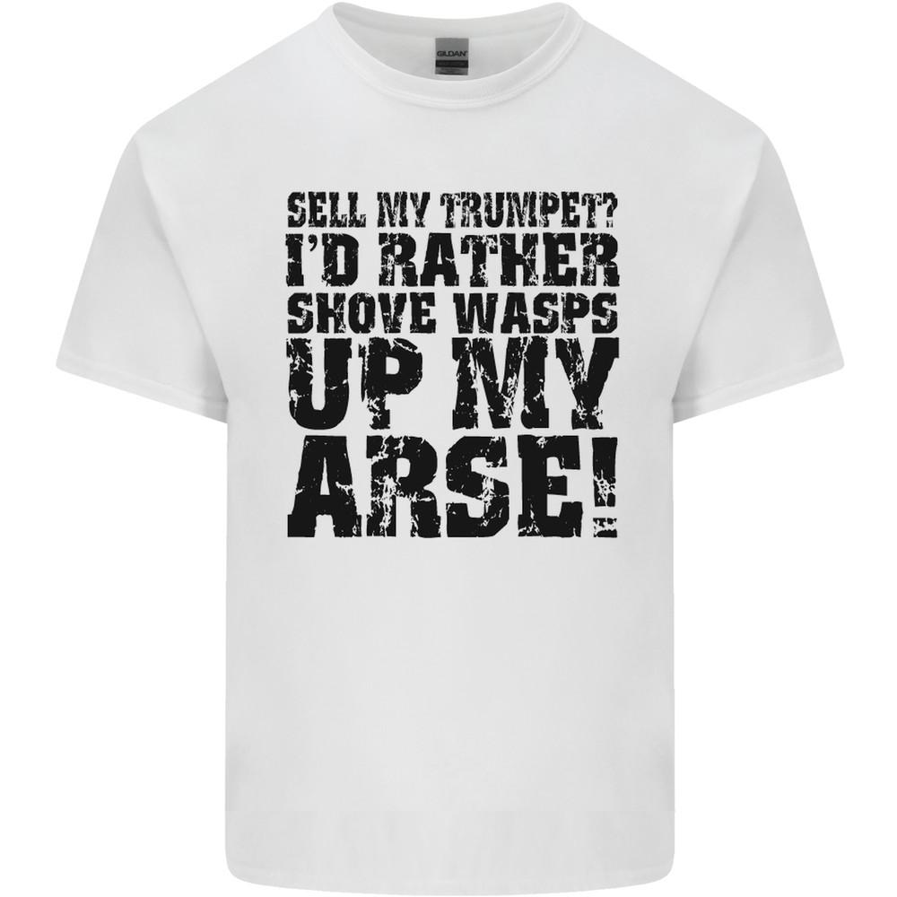 Sell My Trumpet? Funny Music Brass Mens Light Cotton T-Shirt Unisex T-Shirt