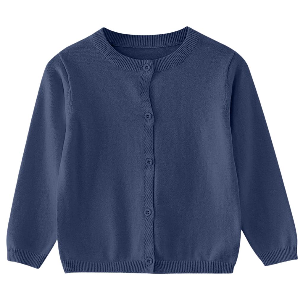 Toddler Kids Cardigan Sweater Knit Top for Boys and Girls