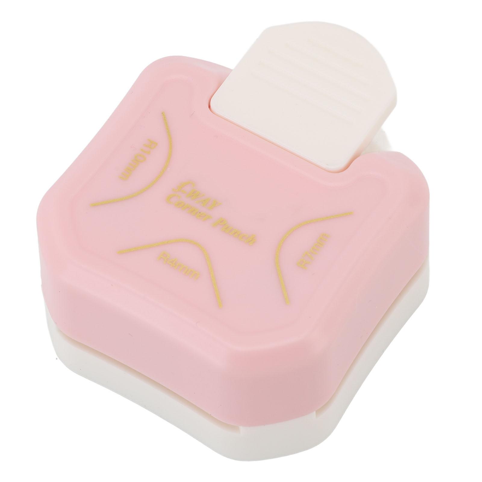 

3 в 1 бумажный угловой резак R4mm R7mm R10mm круглый дырокол для картона фото скрапбукинг ремесла