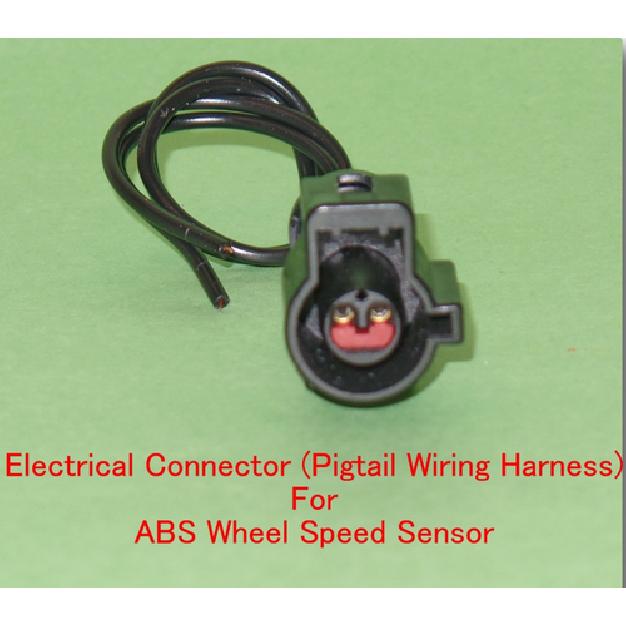 1 X ABS Wheel Speed Sensor W/ Connector Front L & R  Fits: Ranger B3000 B4000