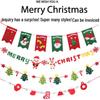 Creative Christmas Bunting Flags for Decoration – Ideal for Stores, Offices, Hotels & Shopping Malls