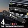 Auto Headrest New Car Air Vent Perfume Car Air Freshener Flavoring For Seat Leon 5f Ibiza 6l 6j Leon 1p Cushion Altea Xl LeonMk