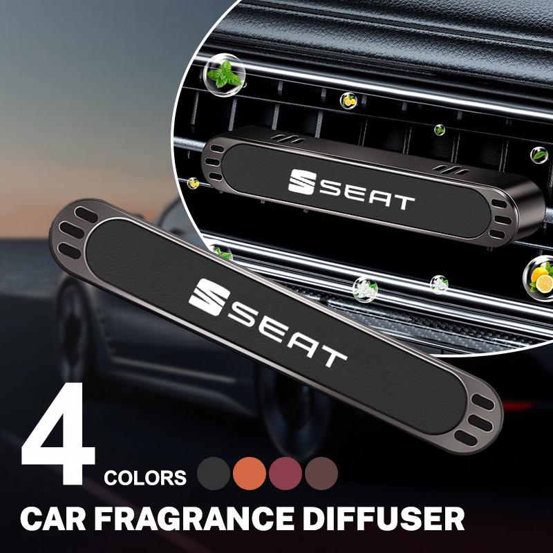 Auto Headrest New Car Air Vent Perfume Car Air Freshener Flavoring For Seat Leon 5f Ibiza 6l 6j Leon 1p Cushion Altea Xl LeonMk