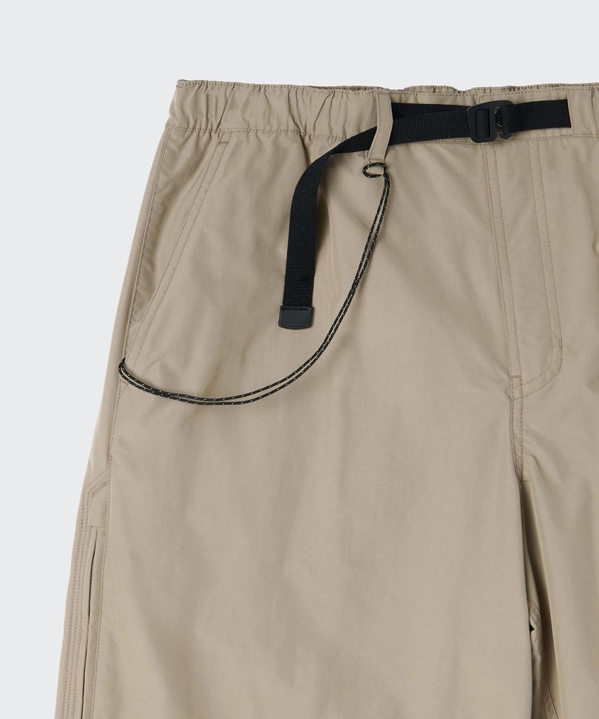 MUSINSA STANDARD [City Leisure] Np Side Zipper Parachute Pants [Leaf Beige]