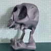 Personalized 3D Skull Game Controller Stand Wall Mounted Desktop Storage Rack Secure Holder for Gaming Room Decor