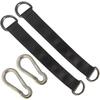 2 PCS Tree Swing Hanging Kit 5ft Swing Straps Holds 2200 Lbs with 2 Safer Lock Snaps Perfect for Swing Seat, Plank, Hammock