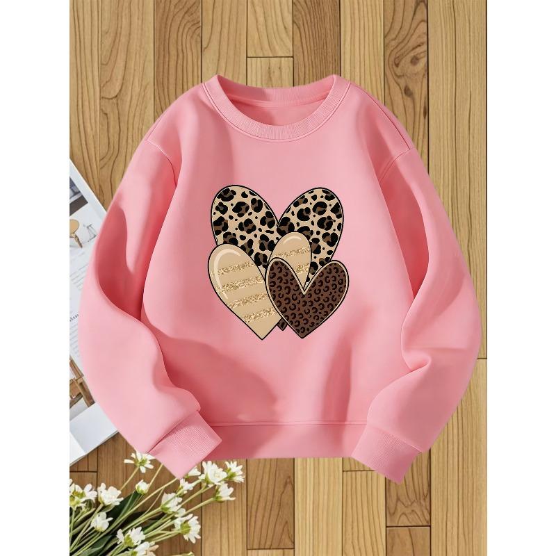European Size unisex Round Neck Sweatshirt with Fashionable Print, a Versatile Top