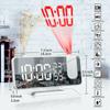 7.5-inch Led Digital Projector Projection Snooze 2 Alarm Clock Fm Radio Timer