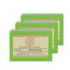 KHADI NATURAL Savon Artisanal à l'Aloès Vera 125g Lot de 3 Pièces
