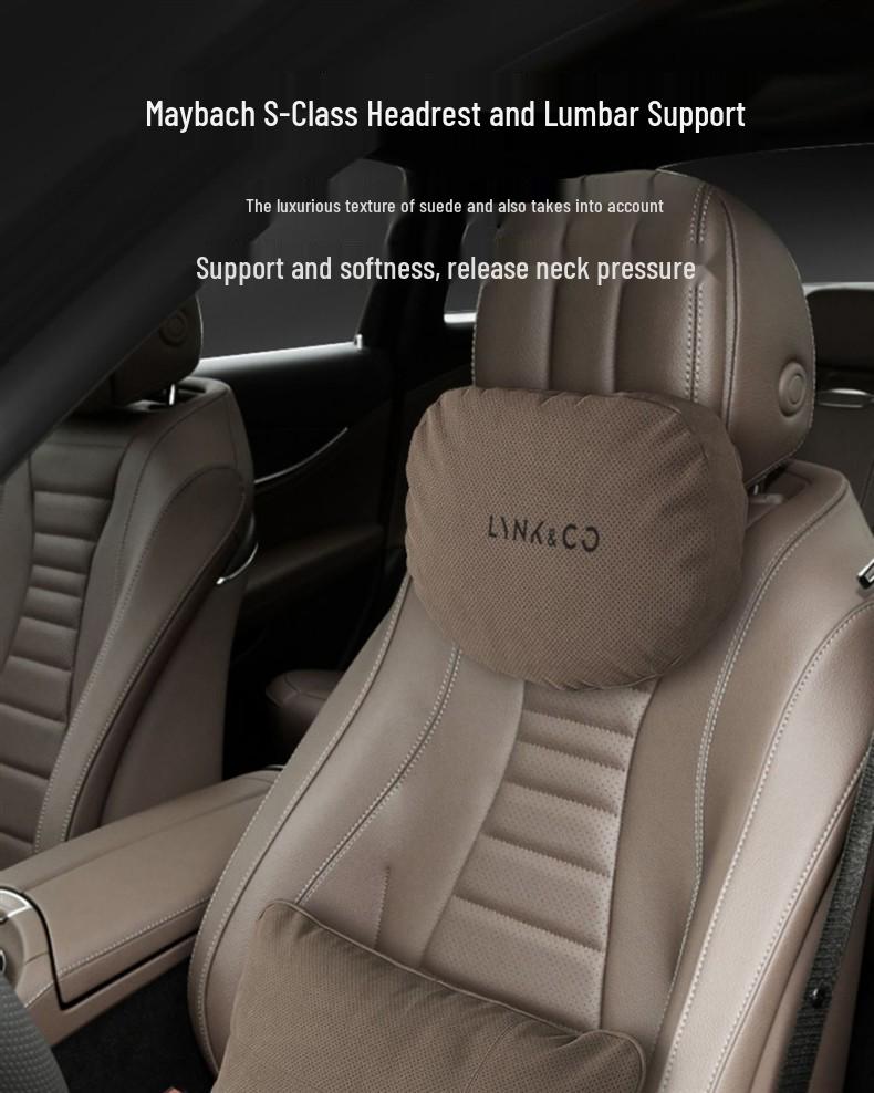 Lynk & Co 01/02/03/05/06/09 Headrest & Lumbar Support Sports Seat Pillow